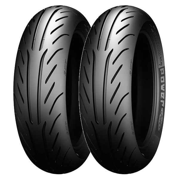 COPPIA GOMME MICHELIN 130/60-13 53P + 130/60-13 53P POWER PURE SC