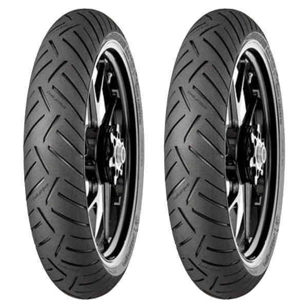 COPPIA GOMME CONTINENTAL 110/80-18 58V + 110/80-18 58V ROADATTACK 3 CR