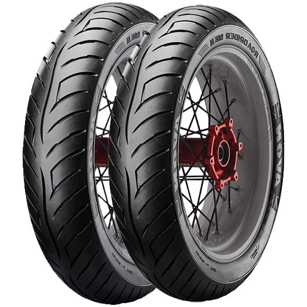 COPPIA GOMME AVON 110/70-17 54V + 120/80-17 61V ROADRIDER MKII