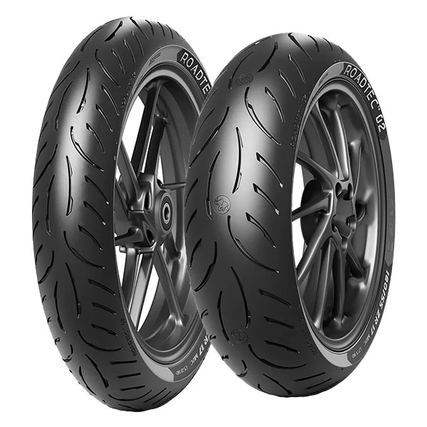 COPPIA GOMME METZELER 110/80-19 59V + 170/60-17 (72W) ROADTEC 02