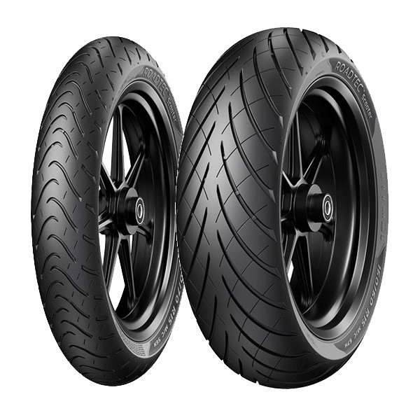 COPPIA GOMME METZELER 100/80-16 50P + 100/90-14 57P ROADTEC SCOOTER