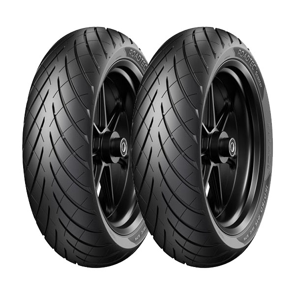 COPPIA GOMME METZELER 120/70-10 54L + 3.50-10 59J ROADTEC SCOOTER