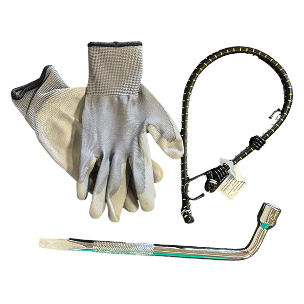 NPK RUOTINO DI SCORTA IN FERRO 115/70 15 4x100<br>55X13cm<br><span> KIT COMPLETO</span>