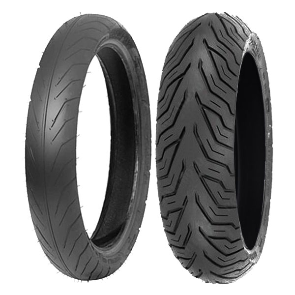 COPPIA GOMME DELI TYRE 80/80-14 53L SB-108 + 150/70-14 66S SC-109