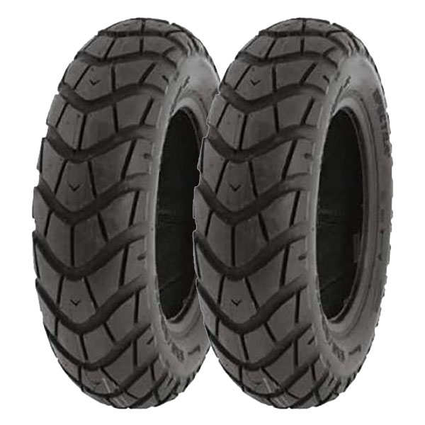 COPPIA GOMME DELI TYRE 120/90-10 66J + 120/90-10 66J SC-101
