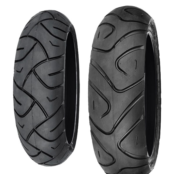COPPIA GOMME DELI TYRE 120/70-12 58S SC-102 + 130/90-10 70J SC-106