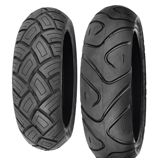 COPPIA GOMME DELI TYRE 120/70-10 54L SC-103 + 130/90-10 70J SC-106
