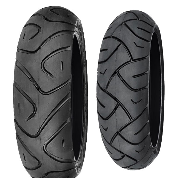 COPPIA GOMME DELI TYRE 130/90-10 70J SC-106 + 120/70-12 58S SC-102