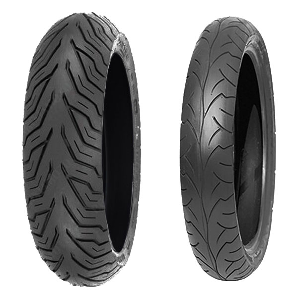 COPPIA GOMME DELI TYRE 100/80-14 54S SC-109 + 90/90-16 48P SB-106