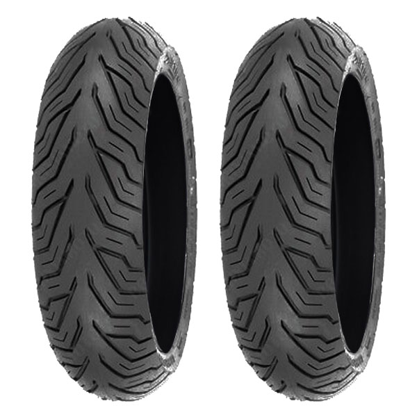 COPPIA GOMME DELI TYRE 100/80-14 54S + 120/70-12 58S SC-109