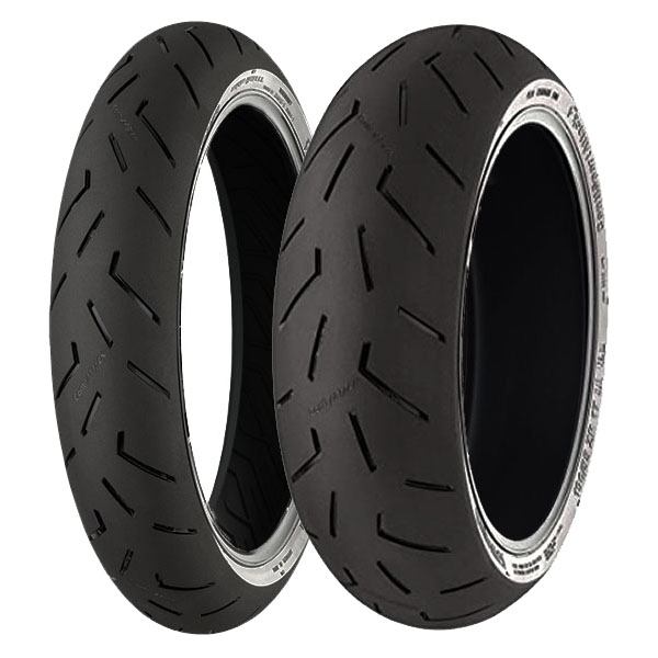 COPPIA GOMME CONTINENTAL 120/70-17 (58W) + 190/50-17 (73W) SPORTATTACK 4