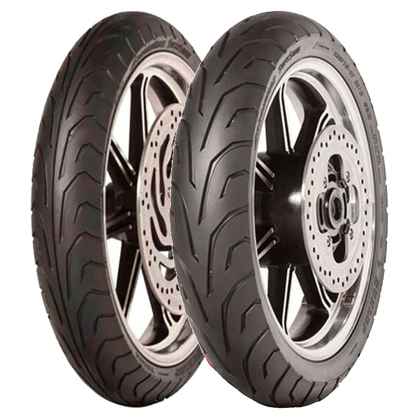 COPPIA GOMME DUNLOP 100/90-19 STREETSMART + 130/80-17 STREETSMART DOT22