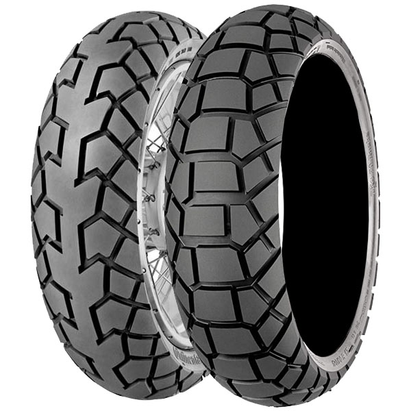 COPPIA GOMME CONTINENTAL 110/80-18 TKC70 M+S + 170/60-17 TKC70 ROCKS M+S DOT21