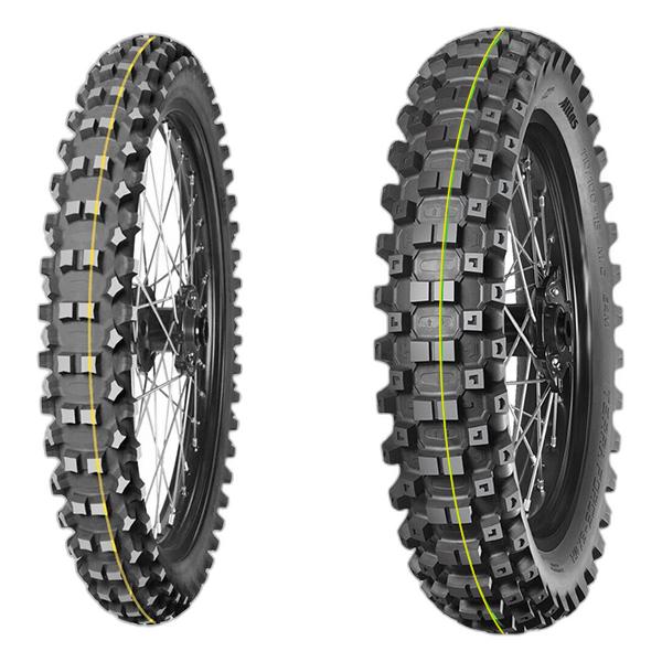 COPPIA GOMME MITAS 70/100-19 42M + 120/90-18 65R TERRAFORCE-EX MH SUPER