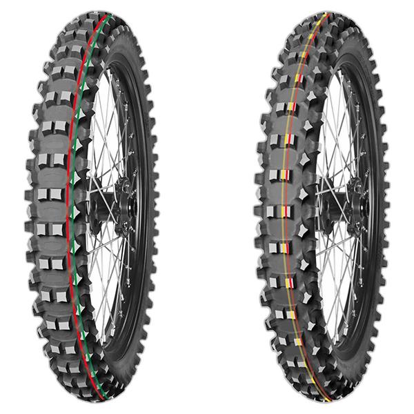 COPPIA GOMME MITAS TERRA FORCE-MX 60/100-14 MH + 120/90-18 SM