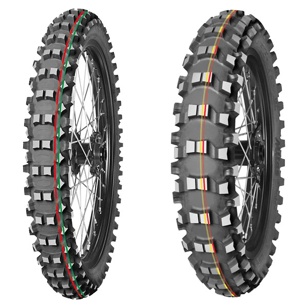 COPPIA GOMME MITAS TERRA FORCE-MX 70/100-17 MH (NHS) + 110/90-19 SM (NHS)