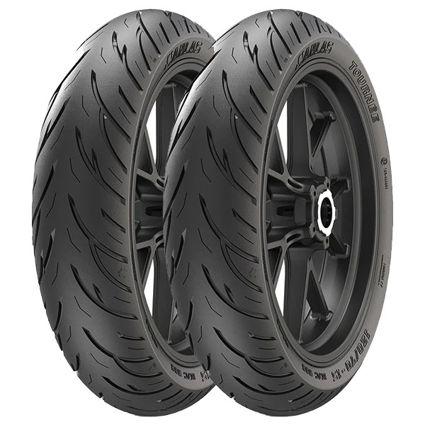 COPPIA GOMME ANLAS 90/90-12 54P + 3.00-10 50N TOURNEE