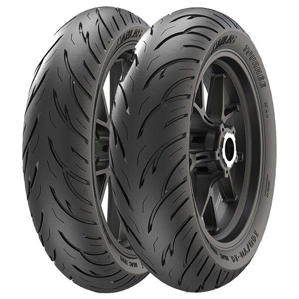 COPPIA GOMME ANLAS 100/80-10 53M + 140/70-15 69S TOURNEE