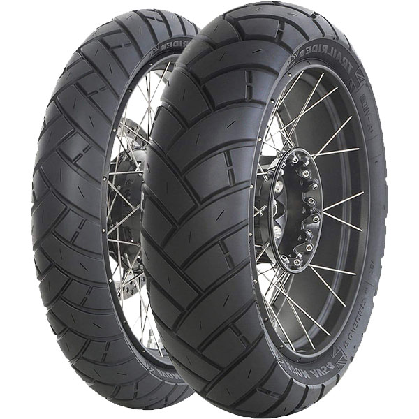 COPPIA GOMME AVON 80/90-21 48S TRAILRIDER AV53 + 150/70-18 70V TRAILRIDER AV54