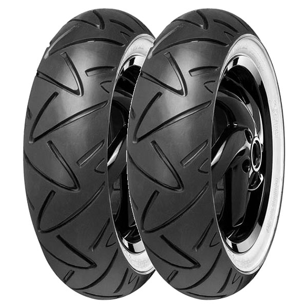 COPPIA GOMME CONTINENTAL 130/70-12 62P + 120/70-12 58P TWIST M/C WW