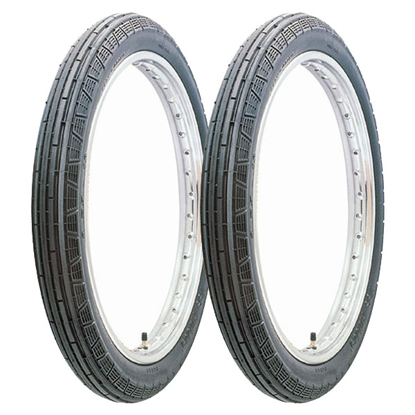 COPPIA GOMME VEE RUBBER 2.50-17 43L + 2.75-18 48P VRM-011