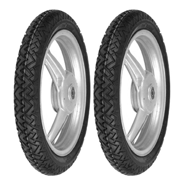 COPPIA GOMME VEE RUBBER 2.25-16 38J + 2.50-17 43J VRM-087