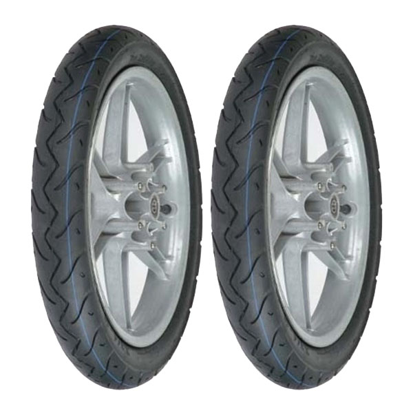 COPPIA GOMME VEE RUBBER 2.75-16 46J + 2.25-16 38J VRM-099