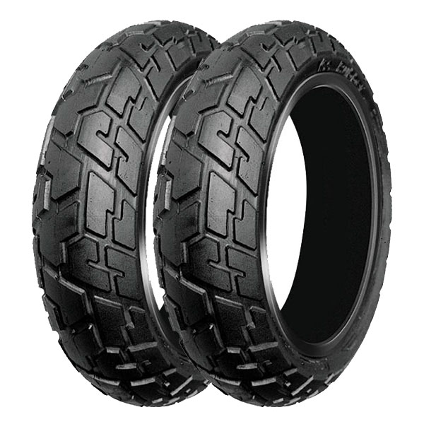 COPPIA GOMME VEE RUBBER 100/90-10 56J + 130/80-12 69J VRM-133