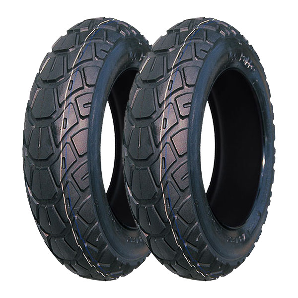 COPPIA GOMME VEE RUBBER 120/90-10 66M + 130/90-10 66M VRM-137