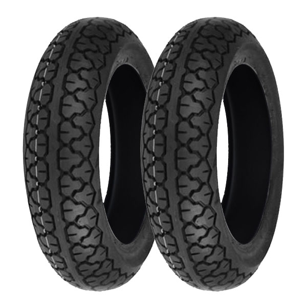 COPPIA GOMME VEE RUBBER 100/80-10 53L + 80/80-16 46J VRM-144