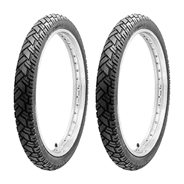 COPPIA GOMME VEE RUBBER 2.75-16 43J + 3.25-16 56P VRM-094