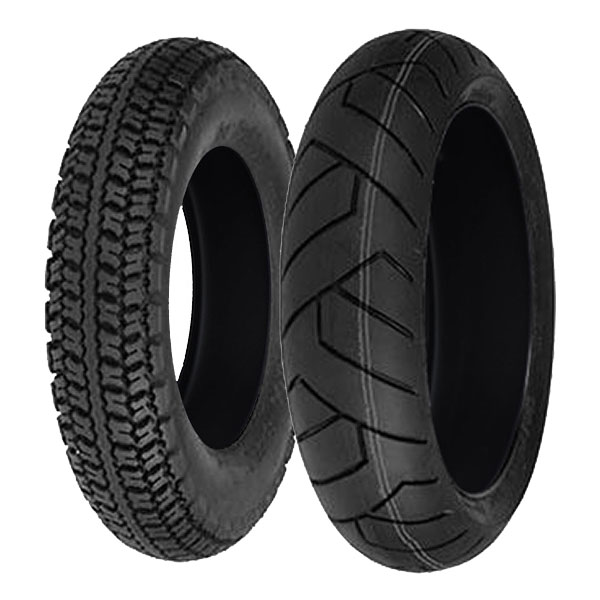 COPPIA GOMME VEE RUBBER 4.00-8 55J VRM-108 + 130/70-12 62P VRM-119