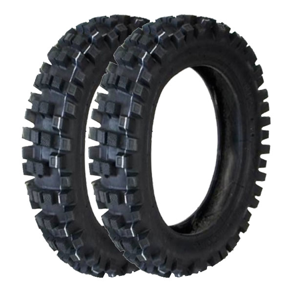 COPPIA GOMME VEE RUBBER 80/100-14 49M + 110/90-19 62M VRM-140