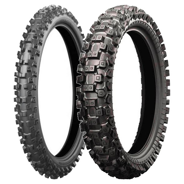 COPPIA GOMME BRIDGESTONE 90/100-21 B.CROSS X20 + 90/100-16 B.CROSS X30 M