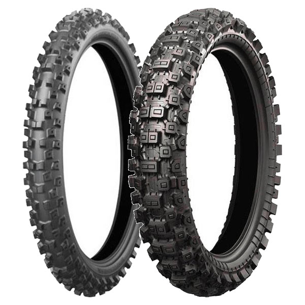 COPPIA GOMME BRIDGESTONE 90/100-21 B.CROSS X20 + 120/80-19 B.CROSS X40 H