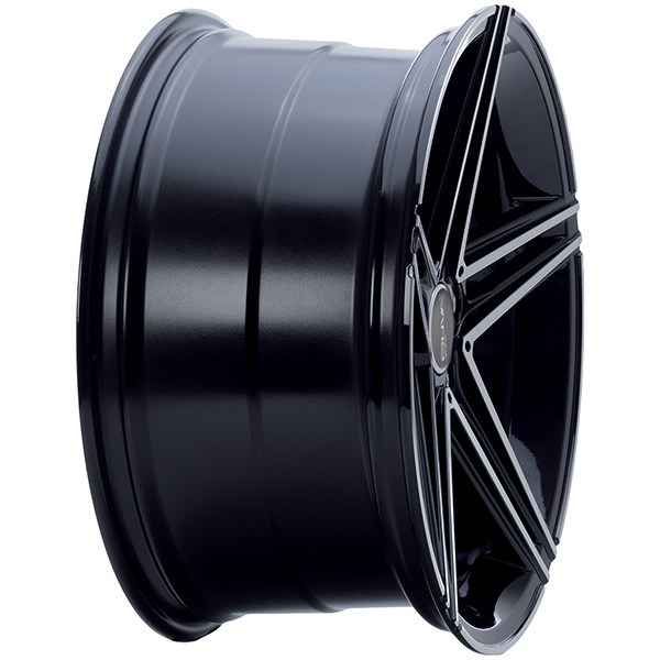 AVUS AC-515K 9.5x19 5x112 ET 45 BLACK POLISHED