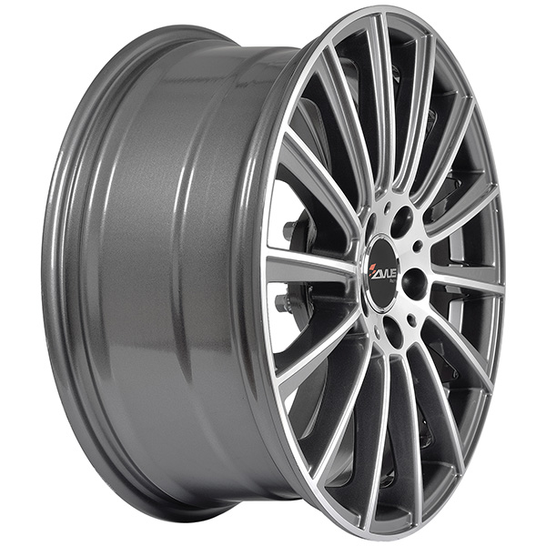 AVUS AC-M07 8x19 5x112 ET 33 ANTHRACITE POLISHED