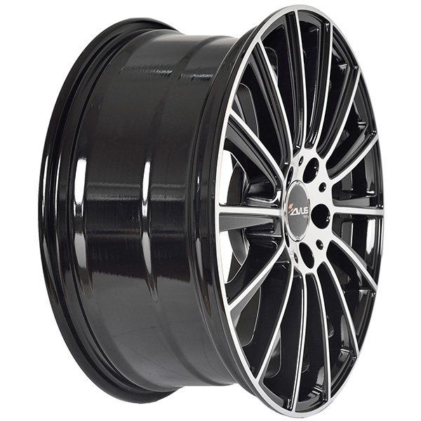 AVUS AC-M07 9.5x20 5x112 ET 35 BLACK POLISHED