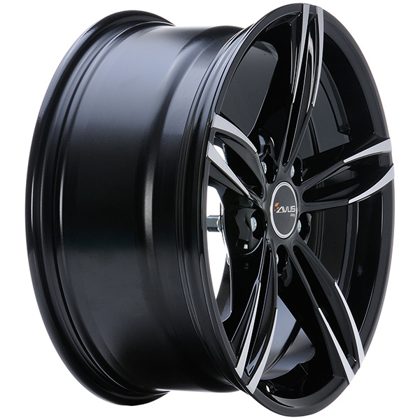 AVUS AC-MB3 9.5x19 5x120 ET 37 BLACK POLISHED