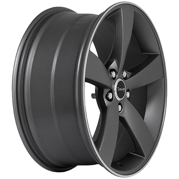 AVUS AF10 10x21 5x112 ET 18 MATT ANTHRACITE POLISHED