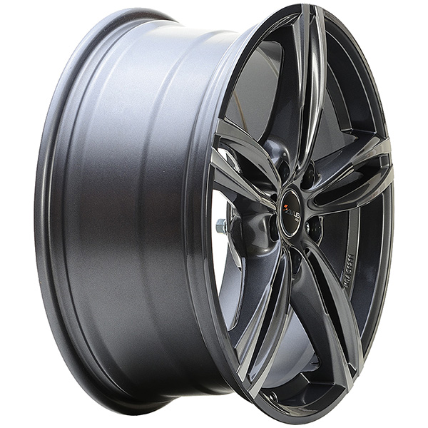 AVUS AF15 7.5x17 5x112 ET 30 MATT BLACK