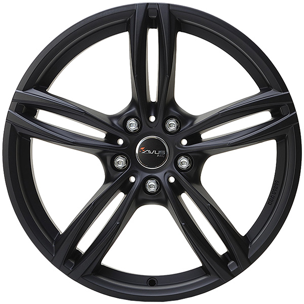 AVUS AF15 7.5x17 5x112 ET 30 MATT BLACK