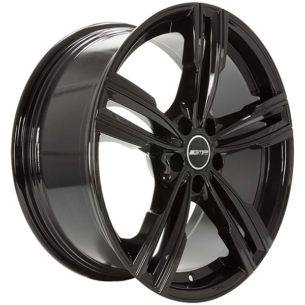 GMP REVEN 7.5x17 5x120 ET 34 GLOSSY BLACK