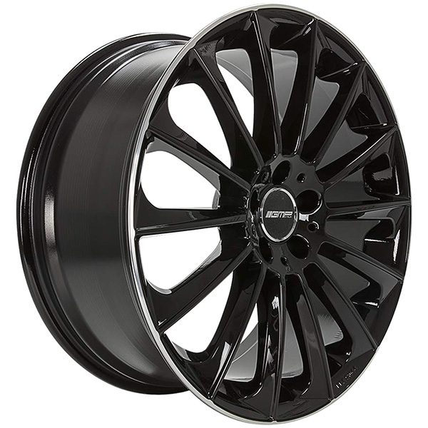 GMP STELLAR 10x22 5x112 ET 20 BLACK DIAMOND LIP