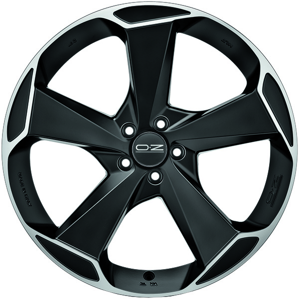 OZ RACING ASPEN HLT 9x21 5x120 ET 47 MATT BLACK DIAMOND CUT