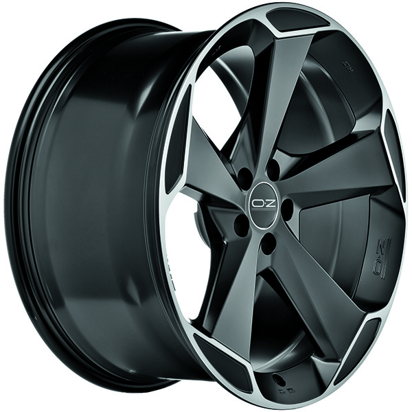 OZ RACING ASPEN HLT 10.5x21 5x120 ET 40 MATT BLACK DIAMOND CUT