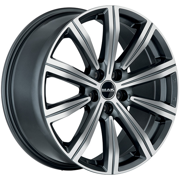 MAK BIRMINGHAM 8.5x19 5x108 ET 45 GUN MET-MIRROR FACE