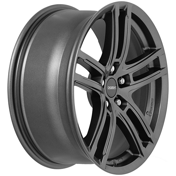DEZENT TZ-c graphite 7.5x17 5x112 ET 27 GRAPHITE MATT