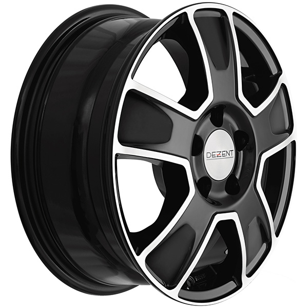 DEZENT Van dark 6.5x16 5x114.3 ET 50 Black/polished