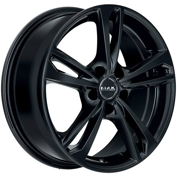 MAK EMBLEMA 7x17 4x098 ET 35 GLOSS BLACK